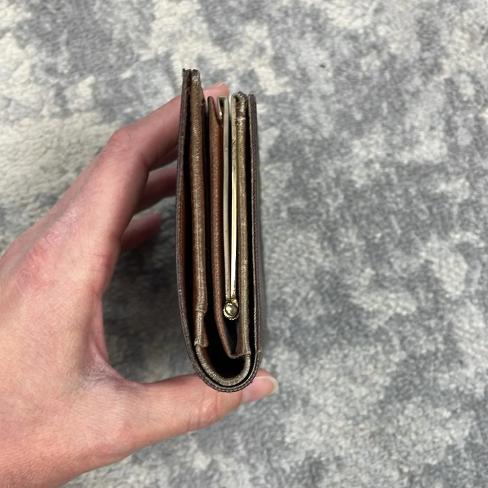 Louis Vuitton Monogram Porte Monnaie Billet Viennois Kisslock Wallet